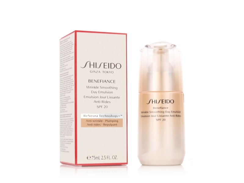 Shiseido Benefiance Wrinkle Smoothing Day Emulsion SPF 20 - 75 ml