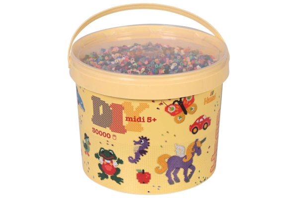 Hama midi pärlor 30 000st. mix 67 | Tele & GPS - Batteri & Laddare - Billaddare | GameStuff