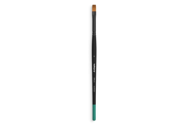 Vallejo Vallejo: B04006 - Effects - Flat Rectangular Brush - Synthetic 6