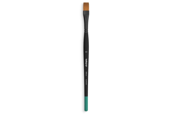 Vallejo Vallejo: B04010 - Effects - Flat Rectangular Brush - Synthetic 10
