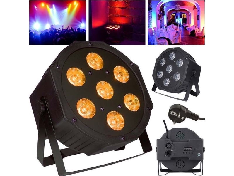 Light4me Tri Par Basic 7X9 - Led-Scenespotlight
