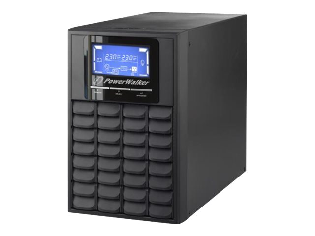Vfi 1000 C Lcd, 3X Schuko Outlets, 1000Va, 0,80 Opf, Black