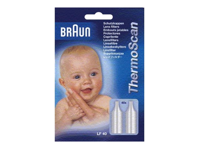 Braun Thermoscan Linsefiltre - 40 stk | Hälsa - Personlig vård - Kroppstermometer | GameStuff