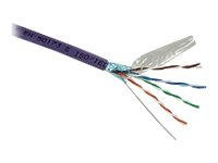 Solarix - Massenkabel - 500 M - Ftp - Cat 5E - Halogenfrei - Violett
