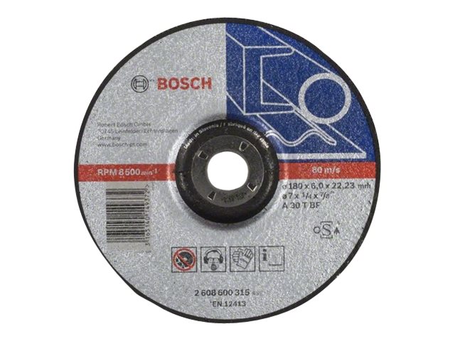 Bosch Expert for Metal - Slipskiva - för metall - 180 mm | Elverktyg - Tillbehör - DIY - tillbehör | GameStuff