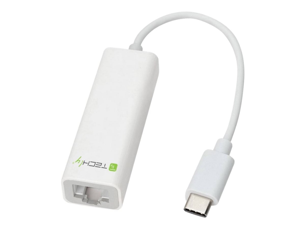 Techly Converter Cable Adapter Usb 3.1 Type Cm To Gigabit Ethernet - Netværksadapter - Usb 3.1 - 1Gbe - 1000Base-T