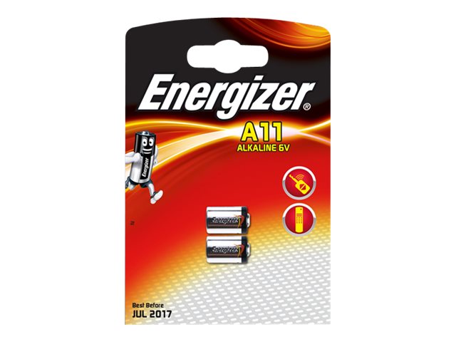 Energizer Miniature - Batteri 2 x E11A - alkaliskt - 38 mAh | EL Artiklar - Batteri - Knappcell batteri | GameStuff