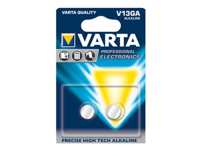Varta Professional - Batteri 2 x LR44 - Alkalisk - 125 mAh | EL Artiklar - Batteri - Knappcell batteri | GameStuff