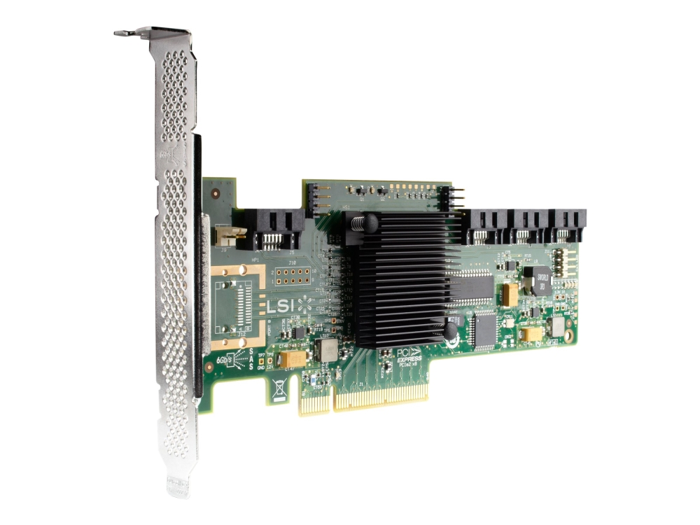 LSI 9212-4i - Lagringskontrol - 4 Kanal - SAS 6Gb/s - lavprofil - RAID 0, 1, 10, 1E - PCIe 2.0 x8 - for Workstation Z620