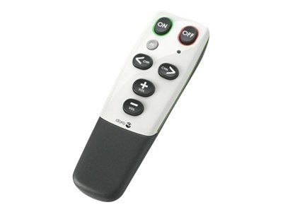 Doro Handleeasy 321Rc, Universal, Ir Wireless, Drucktasten, Schwarz, Weiß