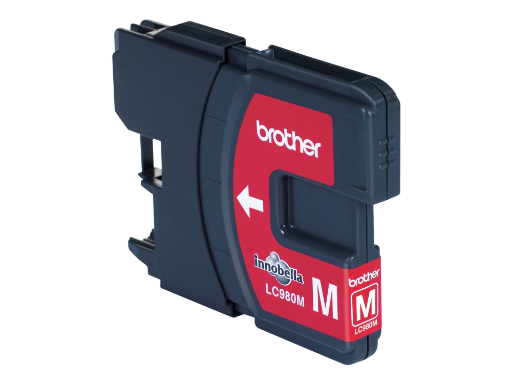 Brother Lc980m - Magenta - Original - Blækpatron - For Brother Dcp-145, 163, 165, 167, 193, 195, 197, 365, 373, 375, 377, Mfc-250, 290, 295, 297