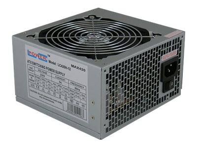 LC Power Office Series LC420H-12 V1.3 - Strømforsyning (intern) - ATX12V 1.3 - 420 Watt - PFC