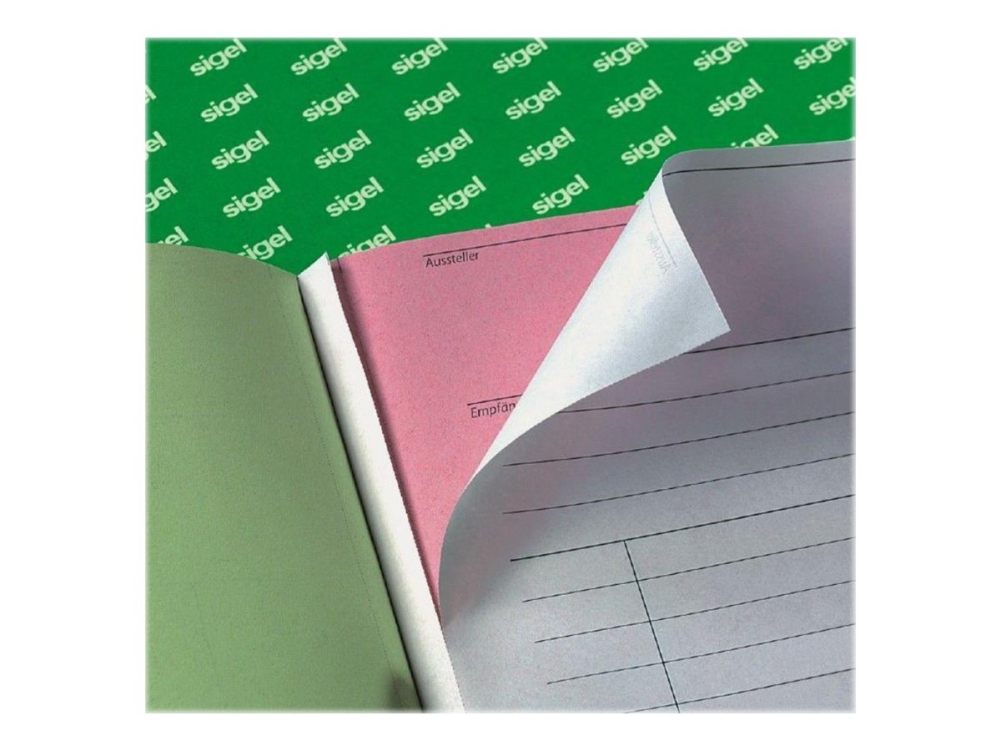 Sigel - Orderformulär - 40 ark - A5 (148 x 210 mm) - tredubbla - självkopierande | Papper & Emballage - Block & Post-It - Blanketter & bokföring | GameStuff