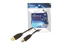 Mediarange Printer Cable - Usb-Kabel - Usb (Han) Til Usb Type B (Han) - 1.8 M - Sort