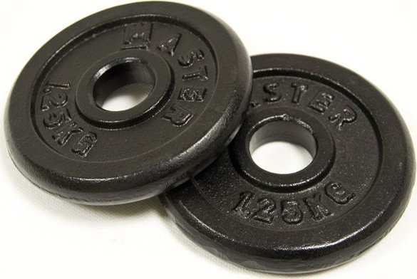 Master-Vægte Støbejernsplader Master 1,25 Kg X2