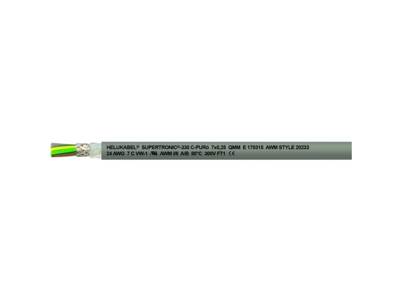 HELU 49799-500 installationskabel S-TRONIC-330 C-PURö 4 x 0.14 mm² grå 500 m | EL Artiklar - Kablar och ledningar - Dra kedjekablar | GameStuff