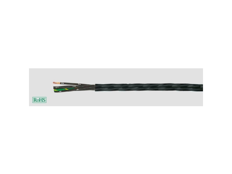 Helukabel HELUFLON®-FEP-6Y Højtemperaturkabel 4 G 0.25 mm² 24549-500 500 m