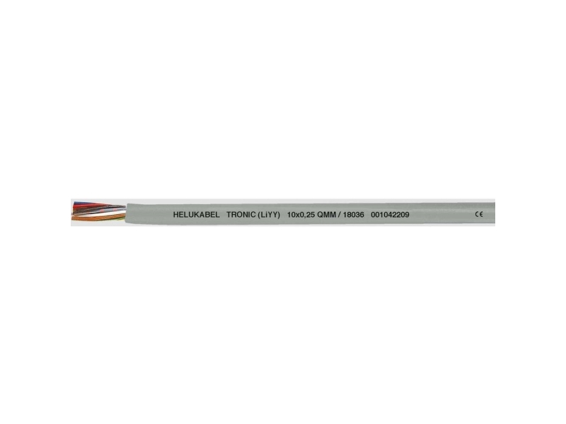 Helukabel 18001-1000 Datenkabel Liyy 2 X 0,14 Mm² Grau 1000 M