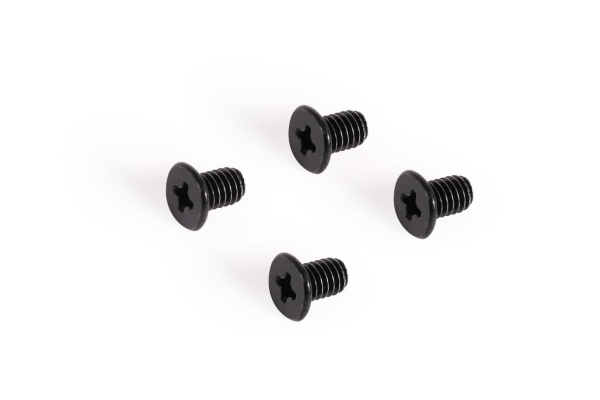 Alphacool 10193, Skrue, Flad, M4, Ph (Phillips), Sort, Ce, Fc, Rohs