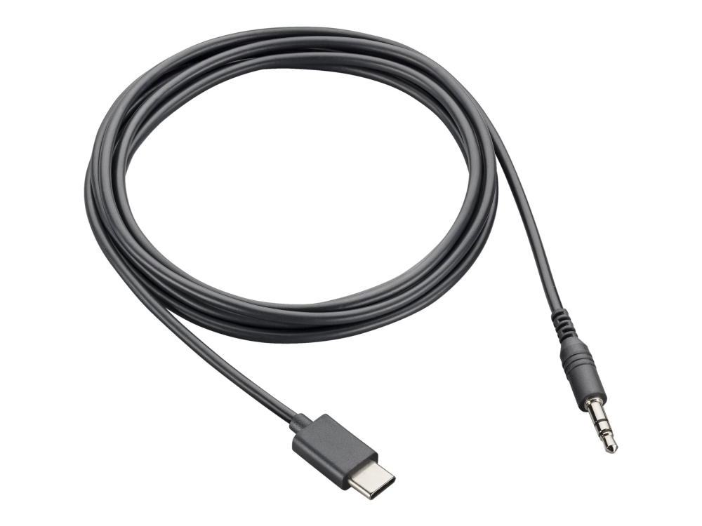 Poly - Adapter Von Usb-C Auf Kopfhörerbuchse - 24-Poliger Usb-C-Stecker Auf Mini-Stereo-Stecker 3,5 Mm