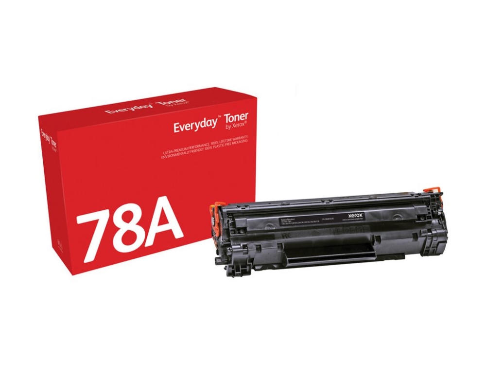 Everyday - Sort - Kompatibel - Tonerpatron (Alternativ Til: Canon Crg-126, Canon Crg-128, Hp Ce278a) - For Canon I-Sensys Lbp6200d, Lbp6230dw