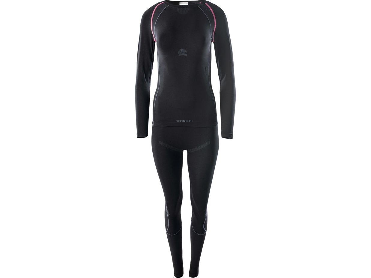 Brugi termounderställ set dam blus + leggings 2RCG svart storlek L/XL | Cykling - Kläder - Grundlager | GameStuff
