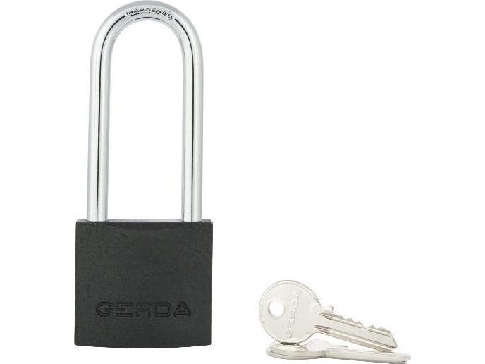 IRON LINE HÆNGELÅS KZZS S40H60 MED FORLÆNGET BØJLEBOKS GERDA 0KZP0004060.06130P