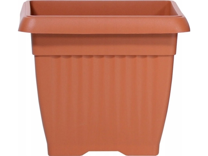 Prosperplast TERRA fyrkantig blomkruka DKWT45-R624, Färg Terracotta, Prosperplast, Mått 45x45x35 cm