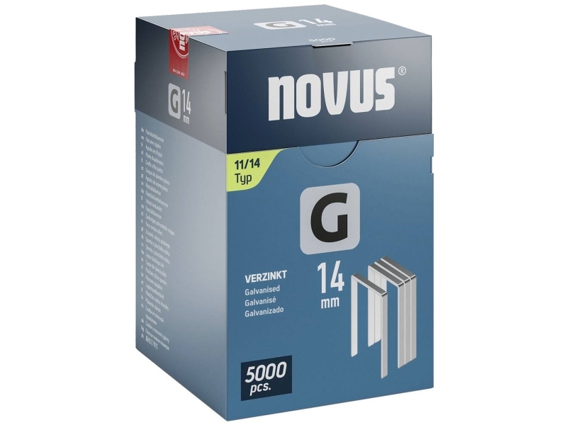 Novus Tools 042-0769 Flachdrahtklammern Typ 11 5000 Stk 14 Mm X 10,6 Mm