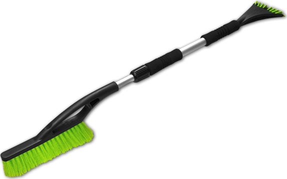 Bradas teleskopisk istappskrapa med snöborste, 890–1.170 mm för enkel borttagning av snö, rim och is (ICE2703A) | Bilvård & Biltillbehör - Utvändiga utrustning för bilar - Vintertillbehör | GameStuff