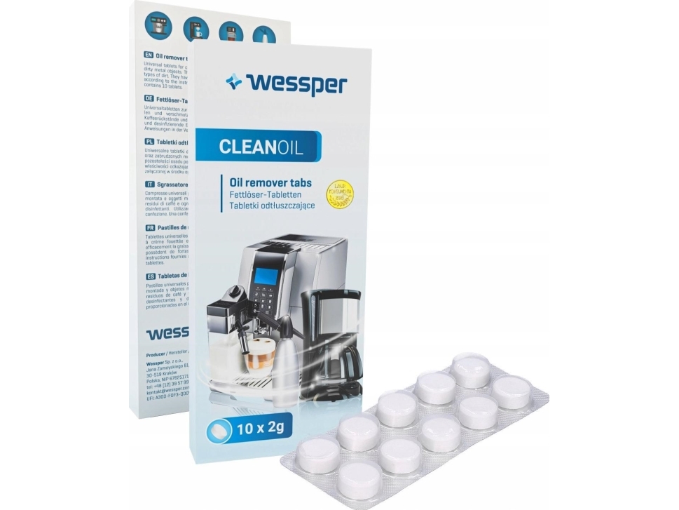 Wessper rengøringstabletter WES078 10 stk.