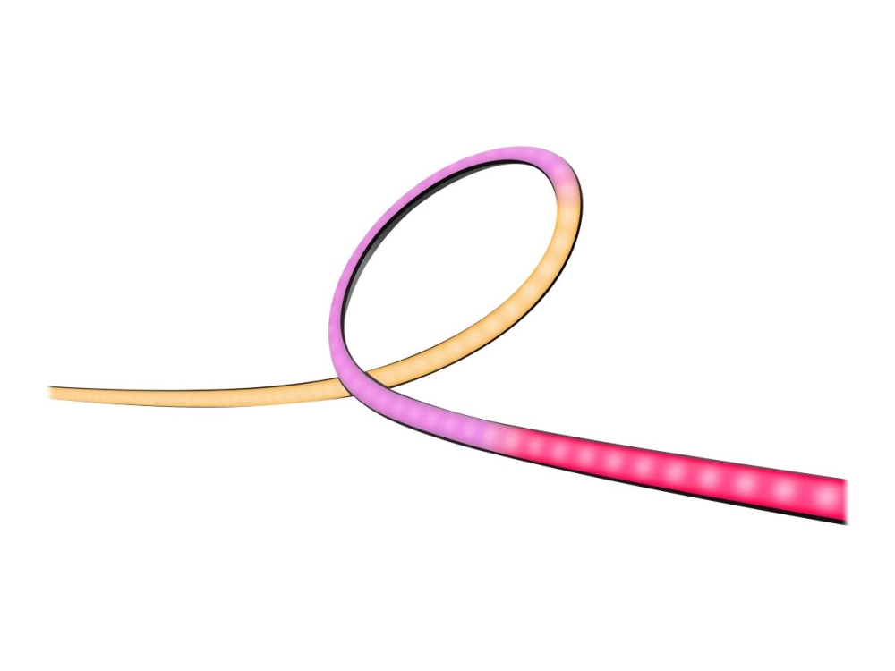 Philips Hue Play Gradient Lightstrip For Pc - Made For 32" To 34" Monitors - Includes Power Supply And Mounts - Blends White And Colored Light - Incl