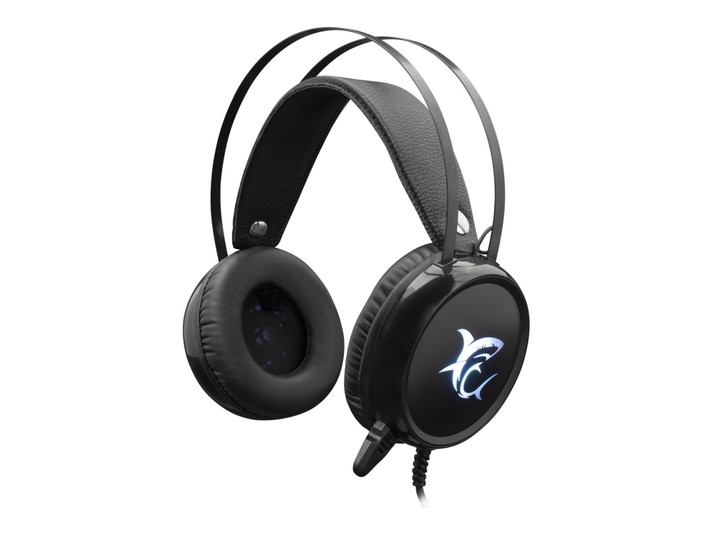 White Shark Margay, Verkabelt, Gaming, 20 - 20000 Hz, 302 G, Kopfhörer, Schwarz