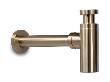 BLUE LABEL 1 1/4 designer vattenlås borstat guld | N - A | GameStuff