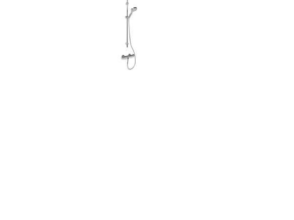 BLUE LABEL Termostatblandare inkl. 90 cm handdusch med 3 stråltyper och 1500 mm duschslang - krom | N - A | GameStuff