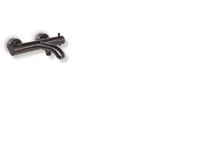 BLUE LABEL termostatblandare för badkar och dusch - gun metal | VVS Artiklar - Badrum - Badkarsblandare | GameStuff