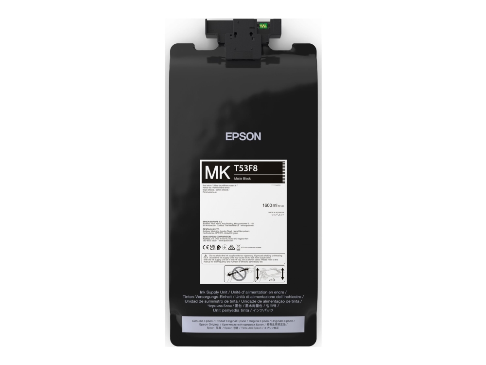 Epson C13t53f80n, Mattschwarz, 1600 Ml, 1 Stück(E), Doppelpack