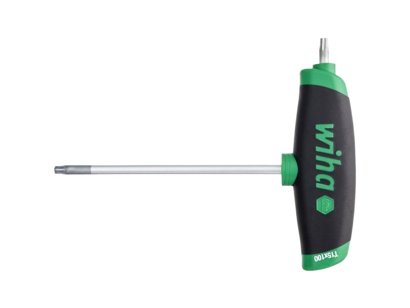 Wiha Torx-Stiftschlüssel Quergriff TX10 100mm mit Seitenabtrieb Torx-skruetrækker Størrelse T 10 1 stk