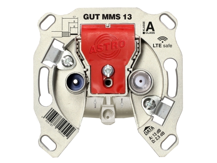 Astro Gut Mms 13, Type F, Nikkel, Ce, 1 Stk