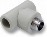 Detal-met PP T-kappale ulkokierteellä 32mm x 1