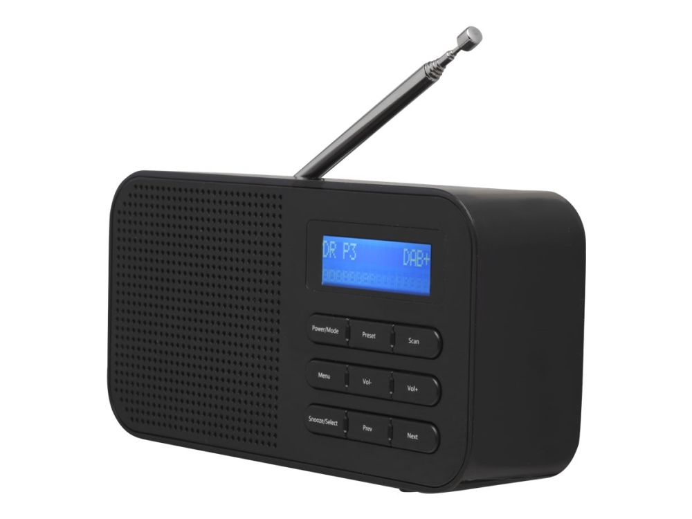Denver Dab-42 - Dab Bærbar Radio - 1 Watt - Sort