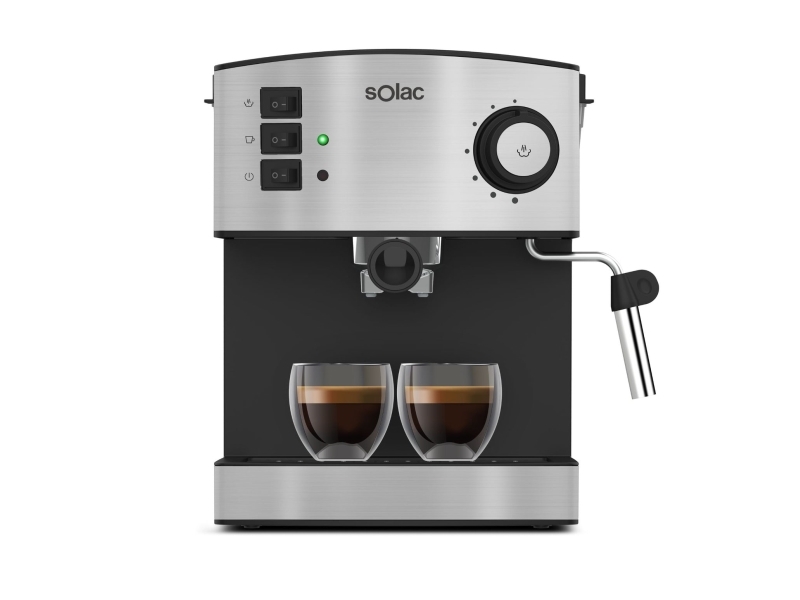 Solac M80 Inox, Espressomaskin, 1,6 l, Malat kaffe, 850 W, Rostfritt stål | Baby & barn - Barnrummet - Klädvård - Strykjärn | GameStuff