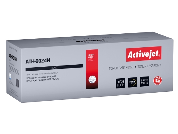 Activejet Toner Ath-9024N Für Hp Drucker Ersatz Für Hp W9024mc Supreme 11500 Seiten Schwarz, 11500 Seiten, Schwarz, 1 Stück(E)