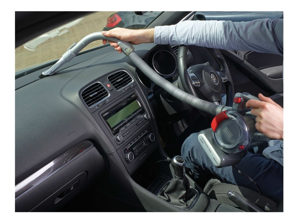 Black & Decker Dustbuster Flexi Auto Pd1200av - Støvsuger - Håndmodel - Uden Pose - Rød/Grå