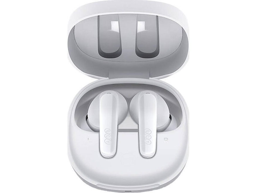 Qcy T13x In-Ear Hovedtelefoner Med Enc, Ipx5, Bluetooth 5.3 - Hvid