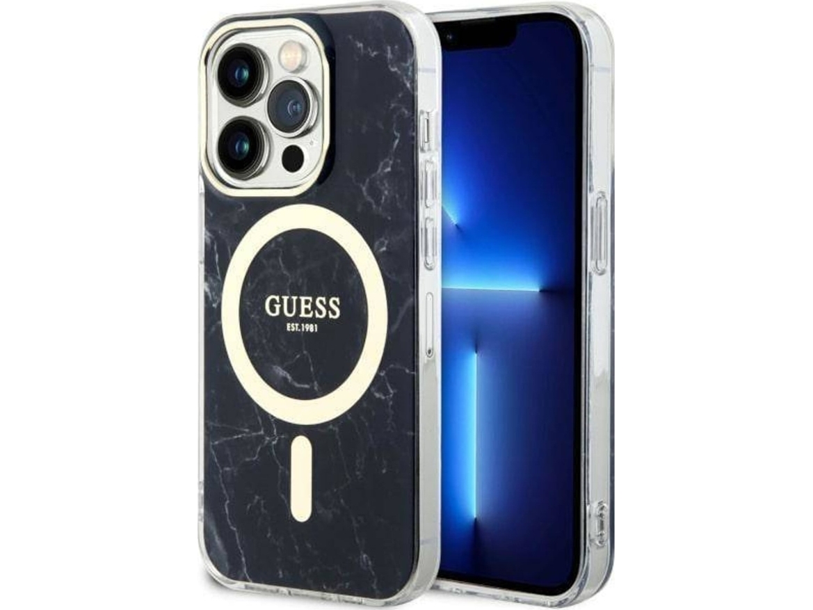 Guess Genuine Iphone 14 Pro Max Case Guess Hardcase Marble Magsafe (Guhmp14xpcumak) Sortieren