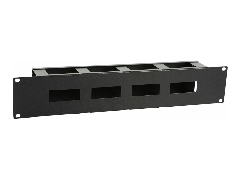 Lanview Rao415bl, Kabel-Organisator, Schwarz, 1,03 Kg