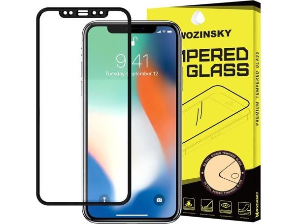 Wozinsky Hærdet Glas Full Glue Med Ramme Case Friendly Apple Iphone Xr Sort