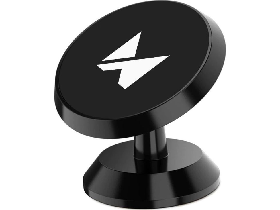 Wozinsky magnetisk bilholder til dashboard 360 - selvklæbende sort (WMH-05)