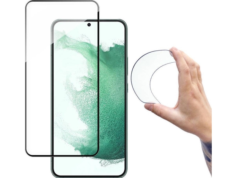 Wozinsky Full Cover Flexi Nano Skærmfolie I Glas Til Samsung Galaxy S22 Gennemsigtig